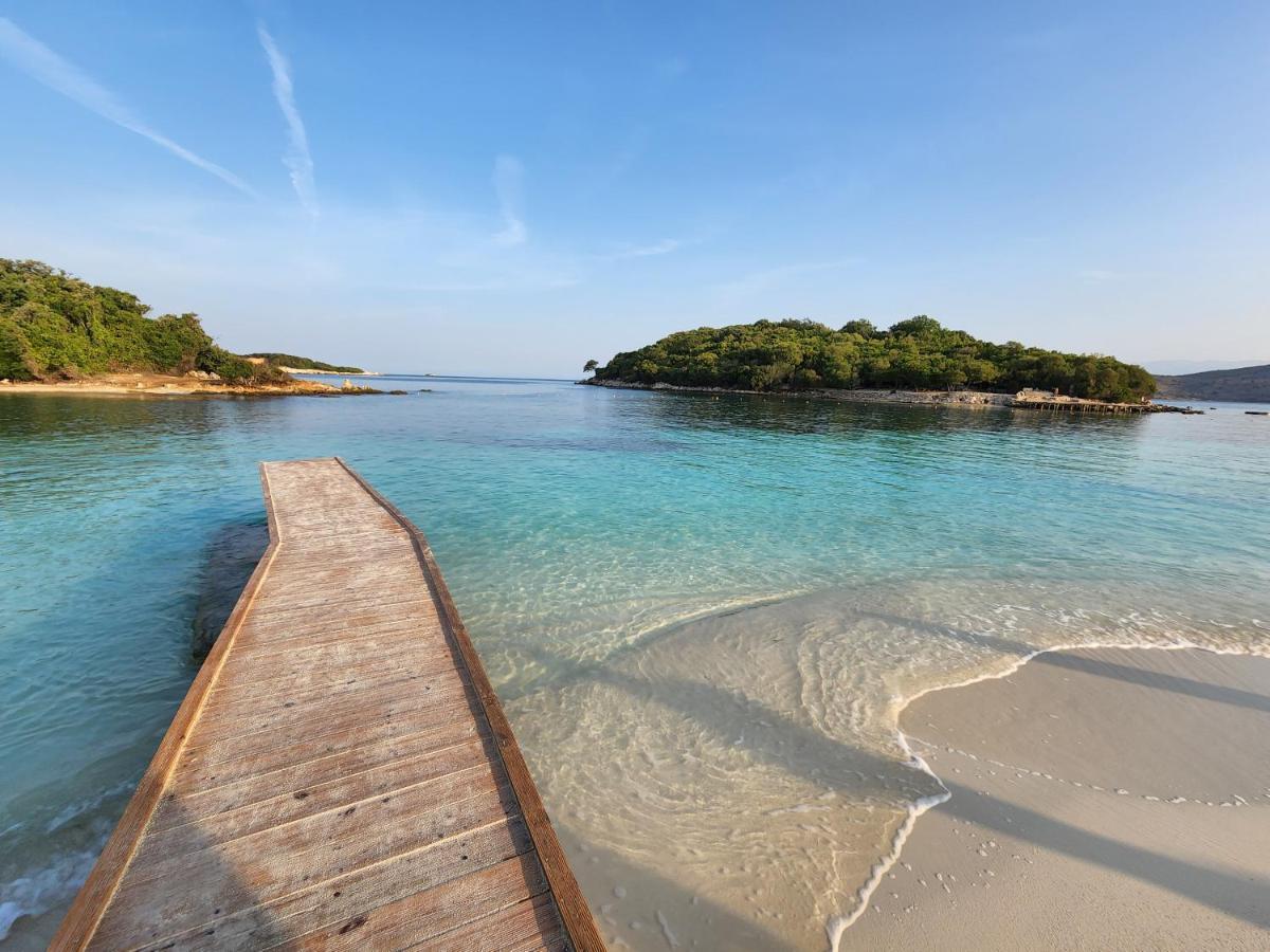 Amelia Apartments Ksamil Exteriör bild